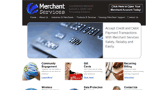 Desktop Screenshot of merchantsvcs.com